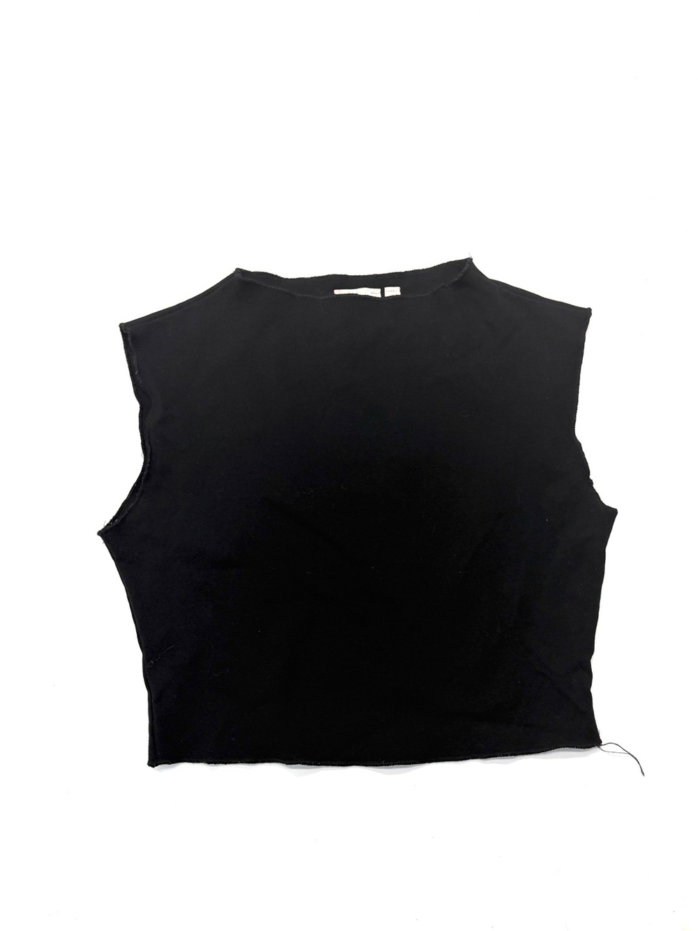 Good Luck Gem GLG Black Cropped Sleeveless Tank